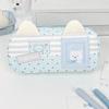 Cat Ear Design Pen Bag Multi-Layer Pencil Pouch Large Capacity Stationery Bag  Gift