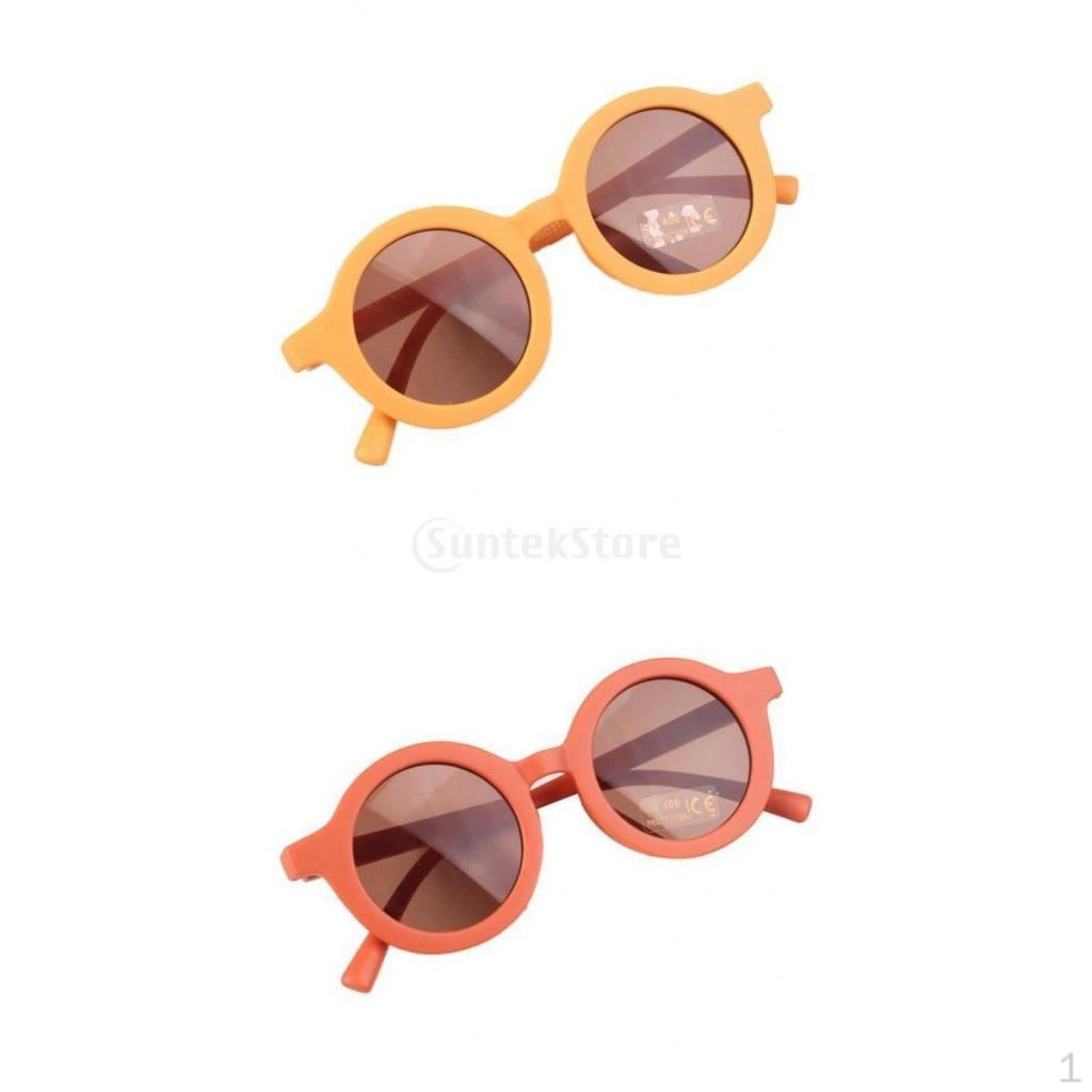 

2 Pieces Kids Sunglasses Toddler UV400 Eyewear Gift