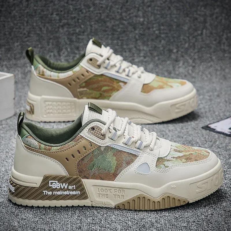 Men's Casual Shoe New Fashion Men's Flat Shoes Luxury Sneakers for Men 2024 Platform Casual Board Shoes New Vulcanized Shoes