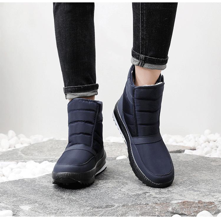 Pánské zesílené zimní sněhule pro seniory - Plus sametové teplé bavlněné boty pro tatínky