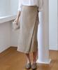 LUSIDA Ailee Draped Wrap Skirt_2 Colors