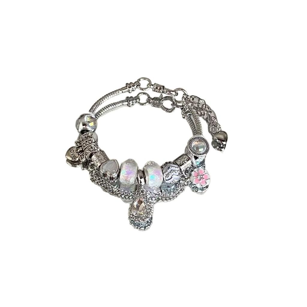 Vintage Water Drop Pendant Bracelet For Women Handmade Geometric Jewelry