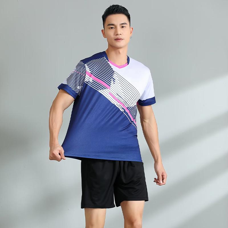 Unisex Schnelltrocknendes Badminton- & Tennis-Sommer-Trikotset