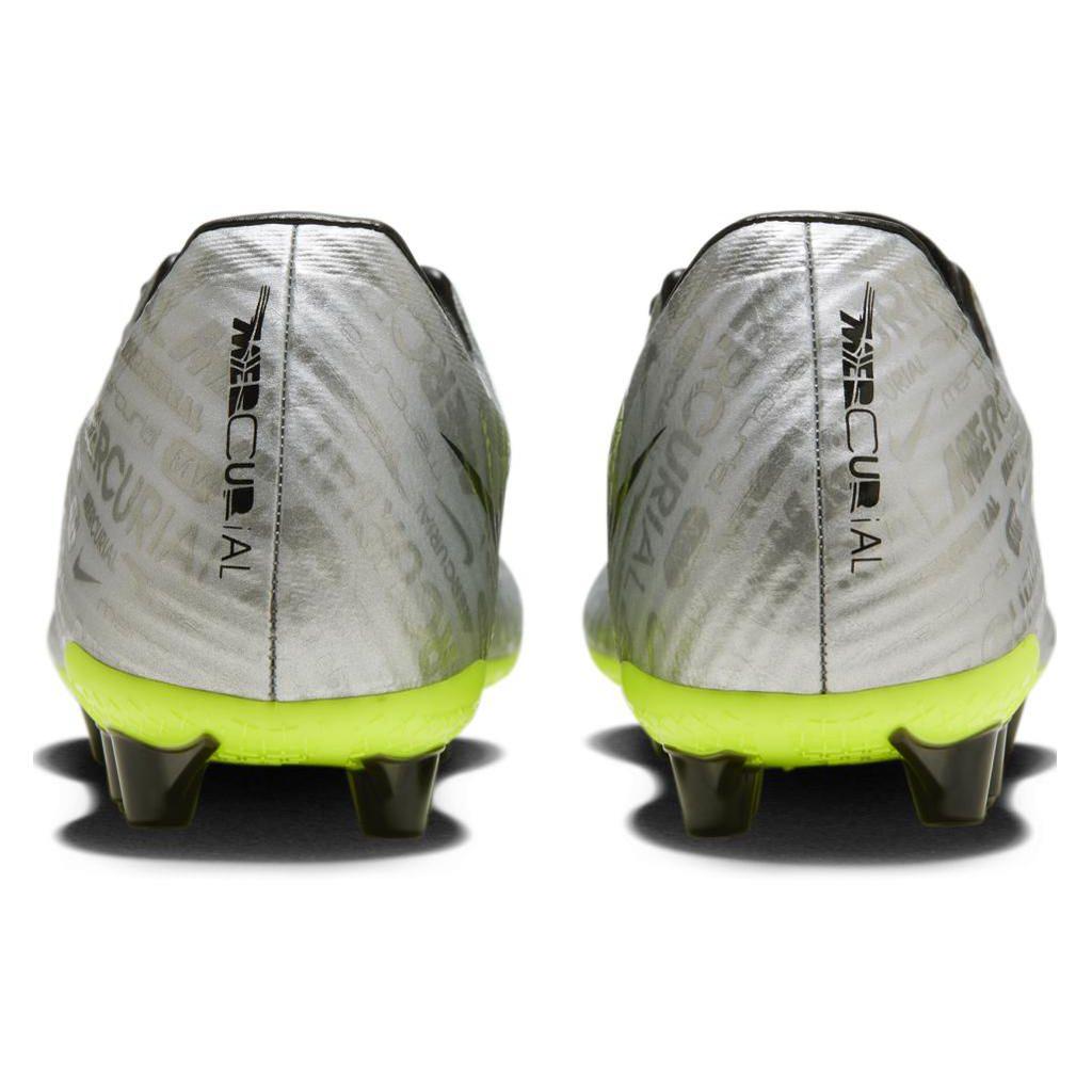 Nike Air Zoom Vapor 15 Academy Low Top AG Soccer Shoes Unisex Soccer Shoes Silver FB8401-060
