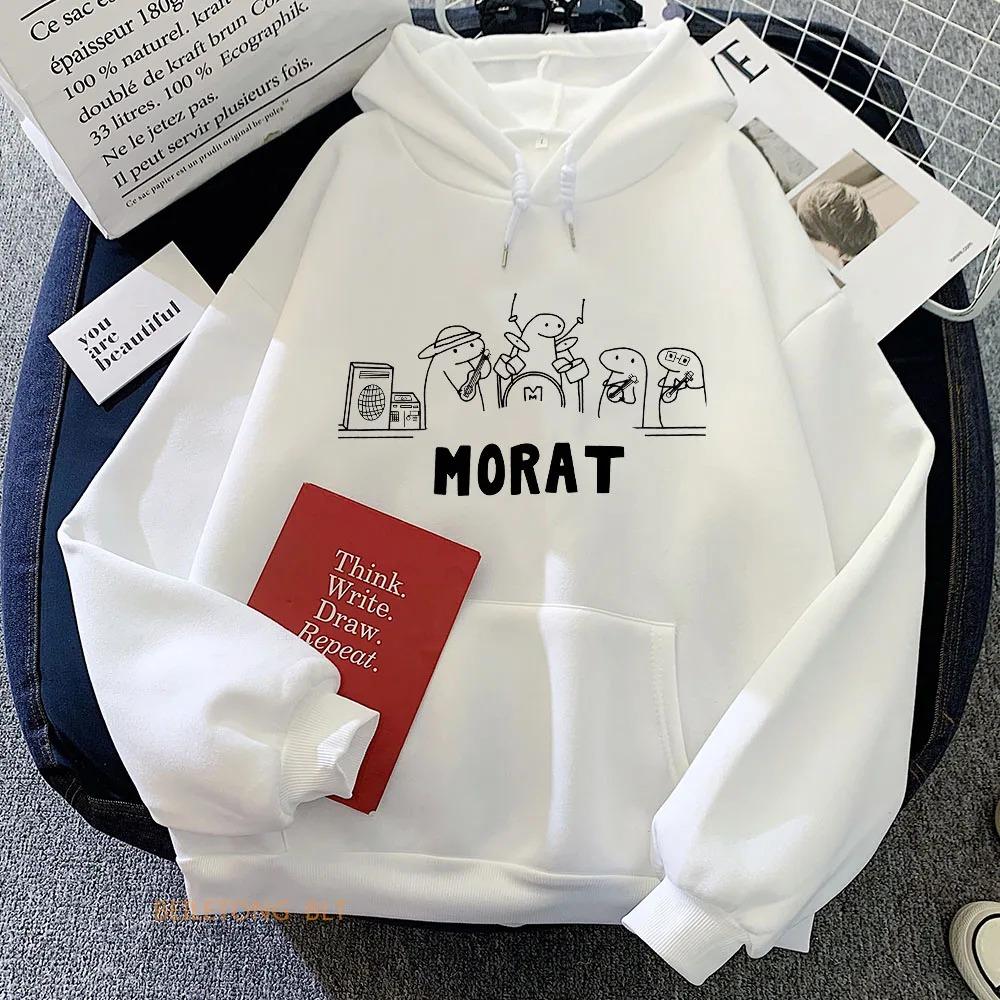 Morat Music Group Hoodie Graphic Printing Hip Hop Comfortable Sweatshirt Funko Pop Punk Clothing Sudaderas Fleece Punk Pullovers