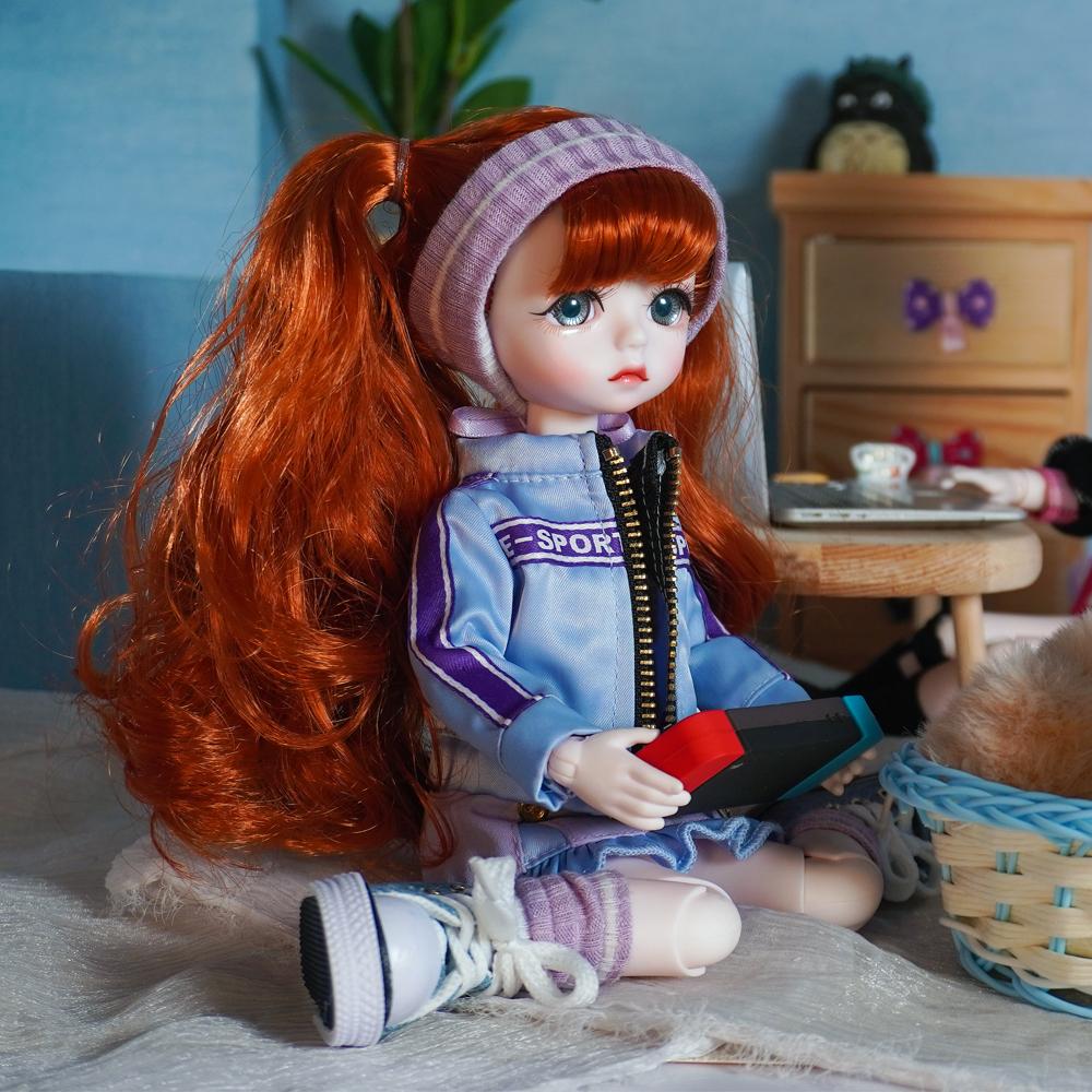 DBS DREAM FAIRY Doll 1/6 BJD Name by Dora&Linda Mechanical Joint Body With Makeup Cool Candy SD Anime Girl