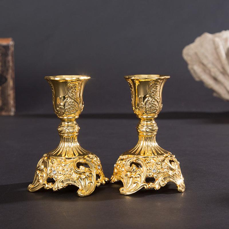 Iron Art Alloy Decorative Carving Pattern European Classical Style Handicrafts Desktop Ornaments Home Decoration