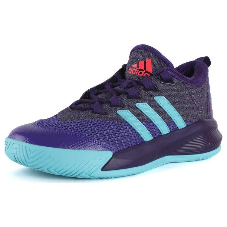 Adidas Crazylight 2.5 Active Fashion Versatile Shock Absorption Non-Slip Durable Low-Top Basketball Shoes Men Sneakers Blue AQ8599
