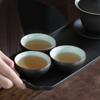 Black Pottery Ceramic Tea Cup Kung Fu Tea Set Small Tea Bowl