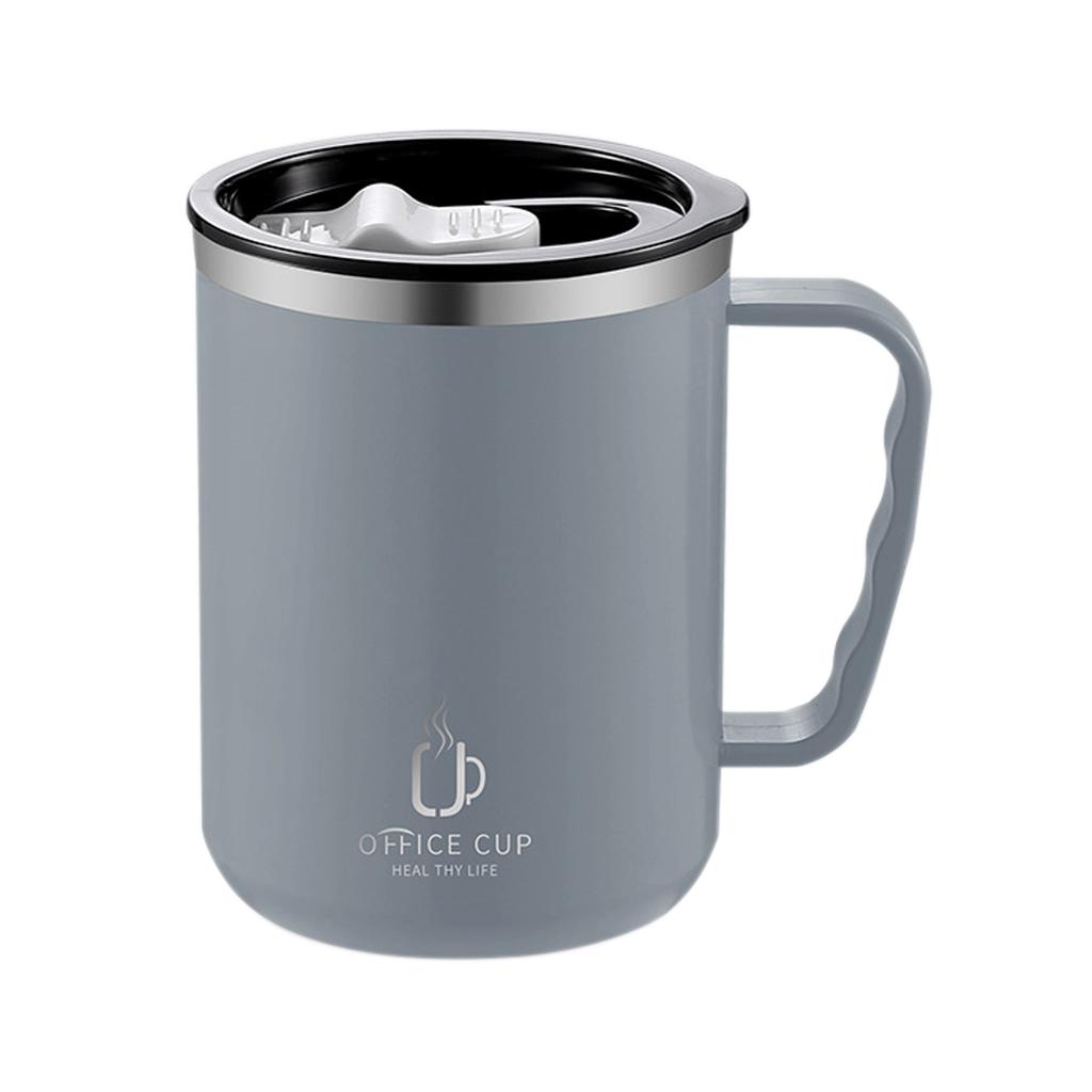 Double Layer Insulated Coffee Mug Reusable Sealed Water Cup For Student Portable Travel Office 304 Stainless Steel Thermos Cup