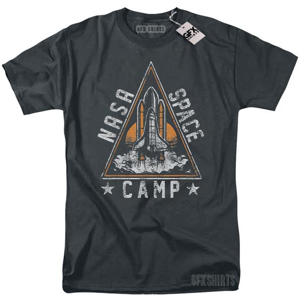 NASA Space Camp Shirt Astronaut Space X Galaxy Gift Graphic T-shirt