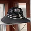 Portable Sunshade Alpine Hat Breathable Foldable Bucket Hat Top Mesh Fisherman Cap  Spring