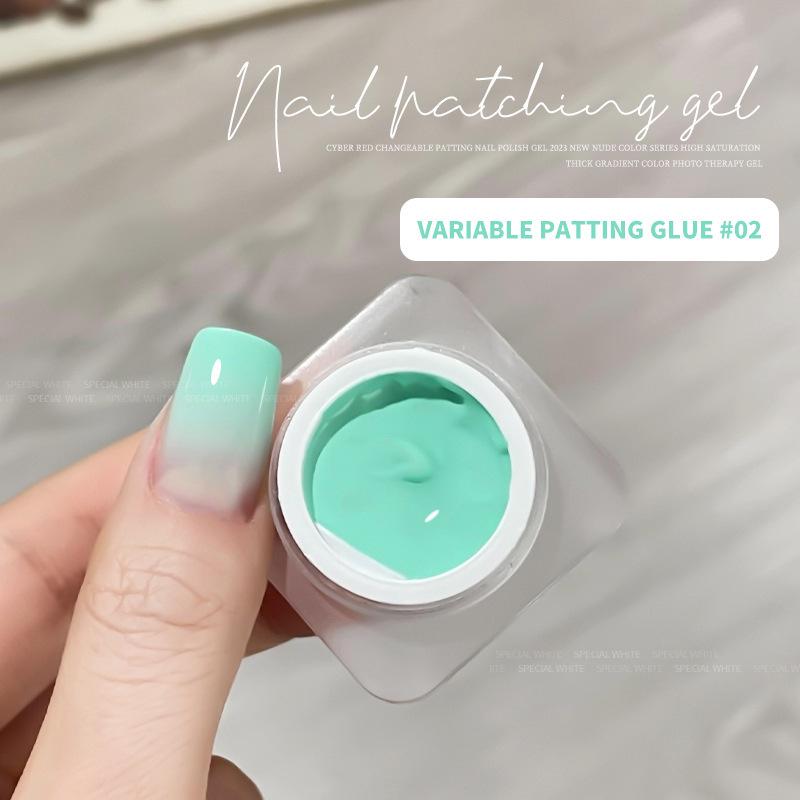 20-Color Summer Gradient Blush Gel: Versatile No-Wash Semi-Solid Nail Art