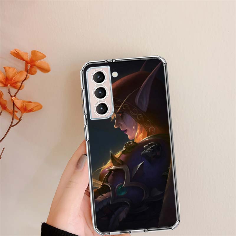 W-World Of W-Warcraft Elf Phone Case For Samsung S24 FE Galaxy S22 S25 Ultra S25 Edge S21 S23 FE S20 S10 Plus Cover Shell Coque