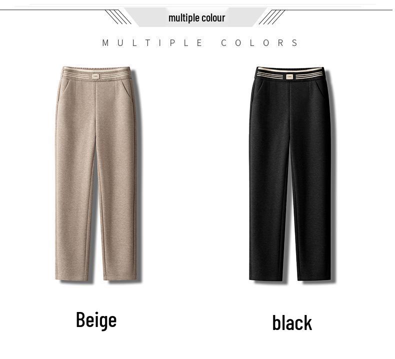 Schicke vielseitige Damen-Haremshose aus Samt mit hoher Taille - Herbst/Winter Kollektion 2025