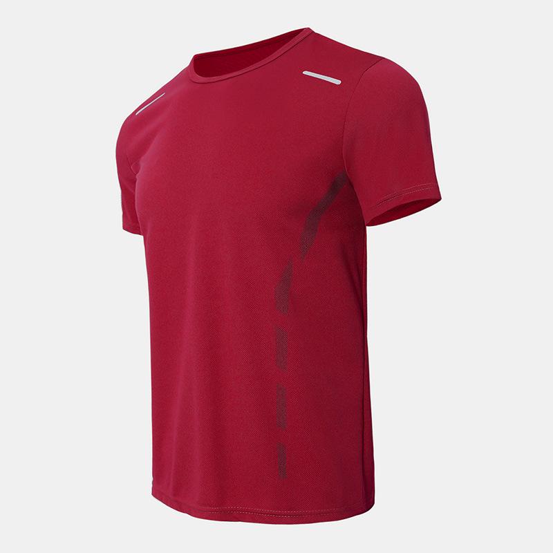Men's Summer Quick-Dry Sports & Casual Short-Sleeved Fitness & Running Fashion Print T-Shirt