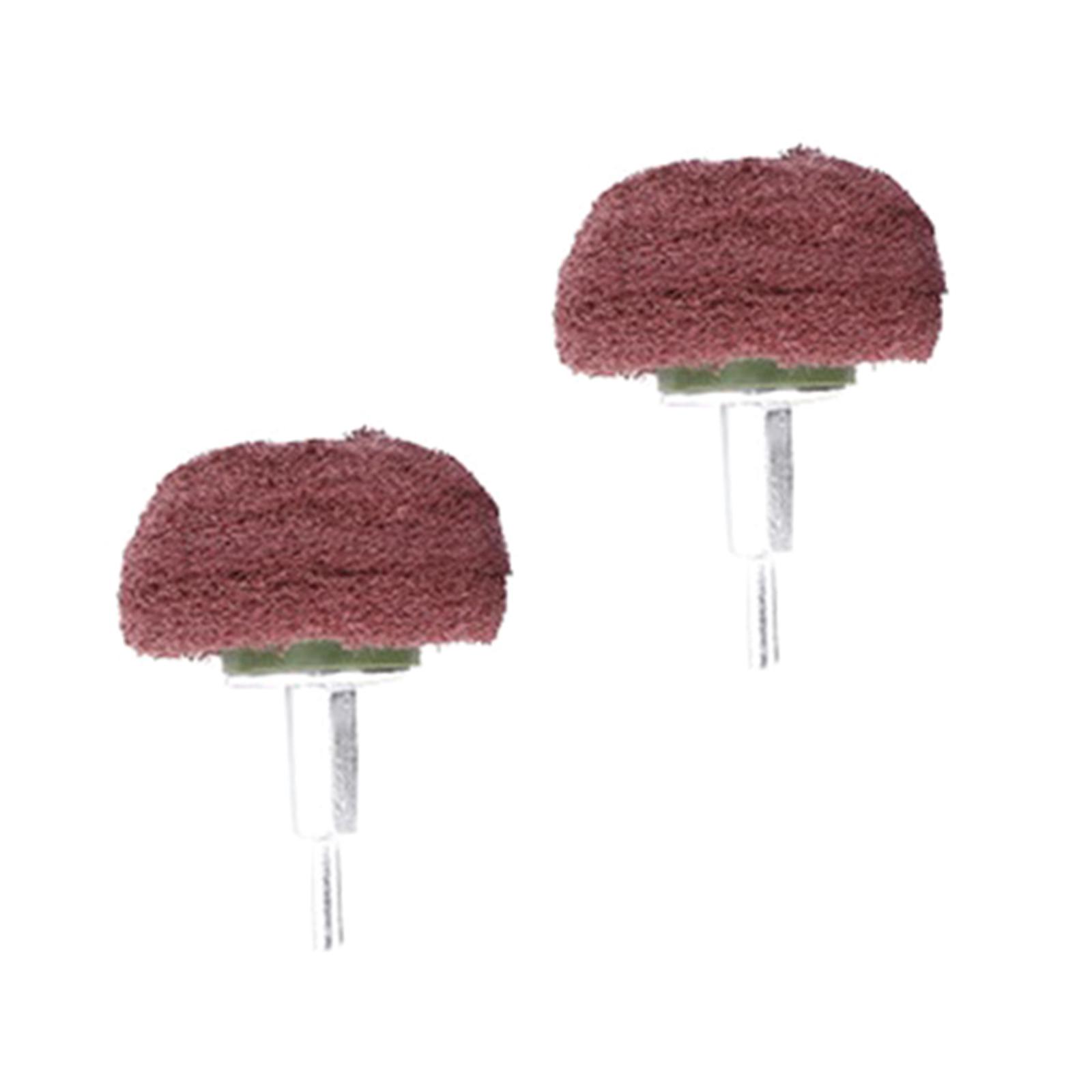 

Набор из 2 головок для чистящих губок, двойной шлифовальный абразивный грибок, полировальный круг для полировки металла, дерева, пластика 5