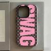 Funda de Teléfono Estilo Y2K SWAG Clmj Para IPhone 17 17e 16e 16 15 14 13 12 11 X XS XR XSMAX 8 Air Pro Max Plus Cubierta Trasera de Doble Capa