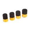 2Pcs Plug Natural Pattern Aluminum Alloy Fishing Tools Fishing Rod Pole Butt Caps Front Cover Stopper Plug End Protective Sleeve