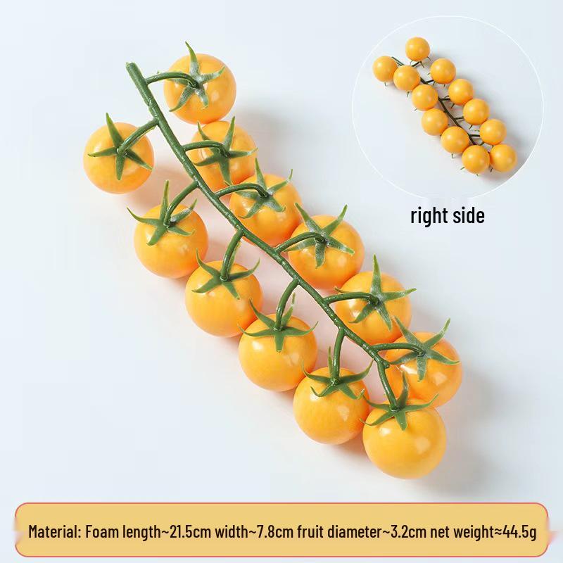 Seven-Color Foam Cherry Tomato Simulation for Display & Photography