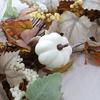 Artificial Maple Leaf Garland 6Ft Pumpkin Berries Garland Fall Decoration