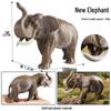 Wildlife Park Elephant Models: Asian, African & Mammoth - Educational Toy for Children's Cognitive Science