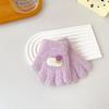 Winter Knitted Gloves Cartoon Warm Mittens Toddlers Outdoor Cartoon Pattern Cute Gloves for Child Kids Baby Girls Boys 1-3Y