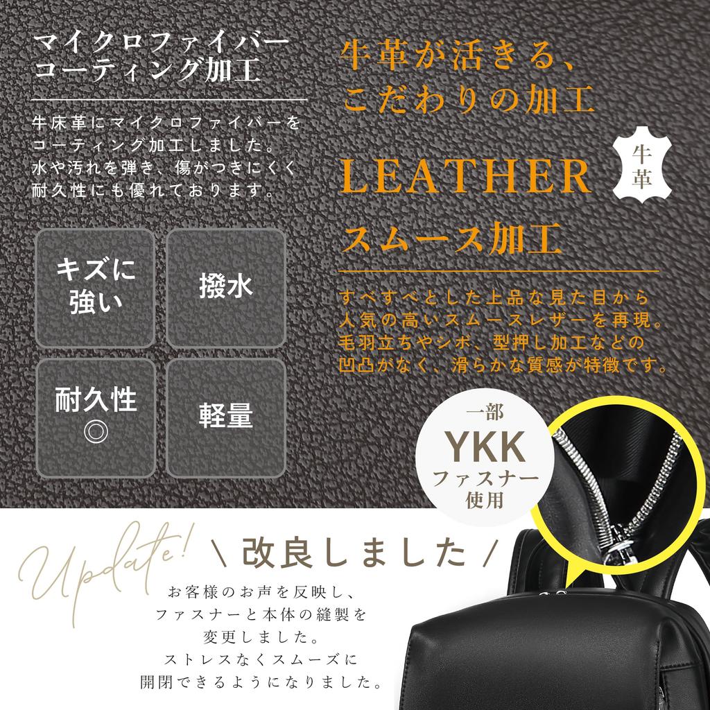 Guccio Italy Leather Backpack, Featured In InRed Magazine, Women's, Cowhide Leather, A4PC Storage, Water-Repellent & Scratch-Resistant, with YKK