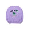 MLB Los Angeles Dodgers Sweatshirts Unisex Purple Crew Neck Thickened Regular 3AMTF5316-07LDS
