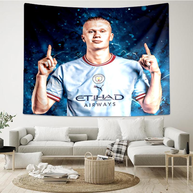 Haaland Tapestry Hanging for Bedroom,Livingroom, Playroom,Decor Art Room Wall Tapestry Holiday and Birthday Gifts