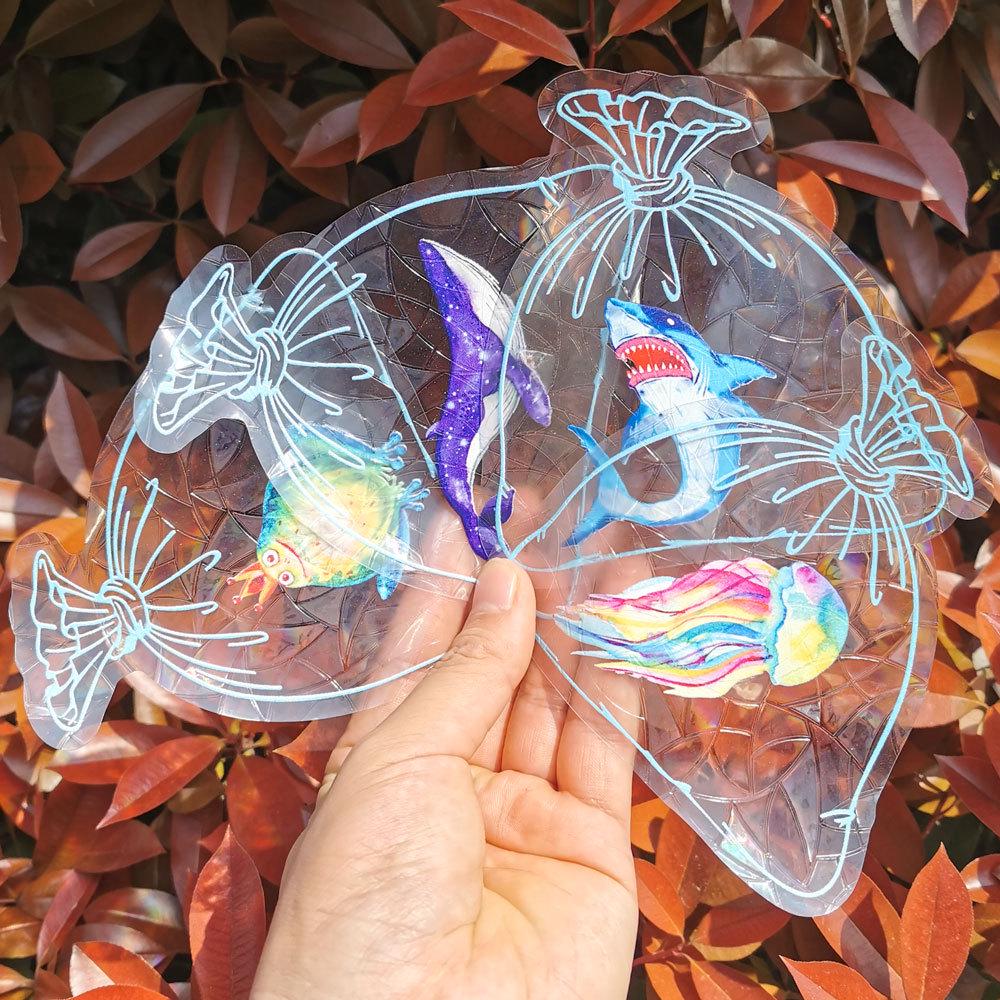 Sun Catcher Rainbow Projection Prism Electrostatic Glass Sticker