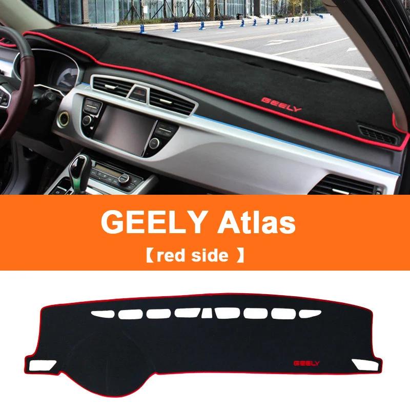 For GEELY Atlas Boyue Emgrand NL-3 Proton X70 2016-2018 Car Dashboard Cover Dash Mat Sun Shade Dash Board Pad Carpet
