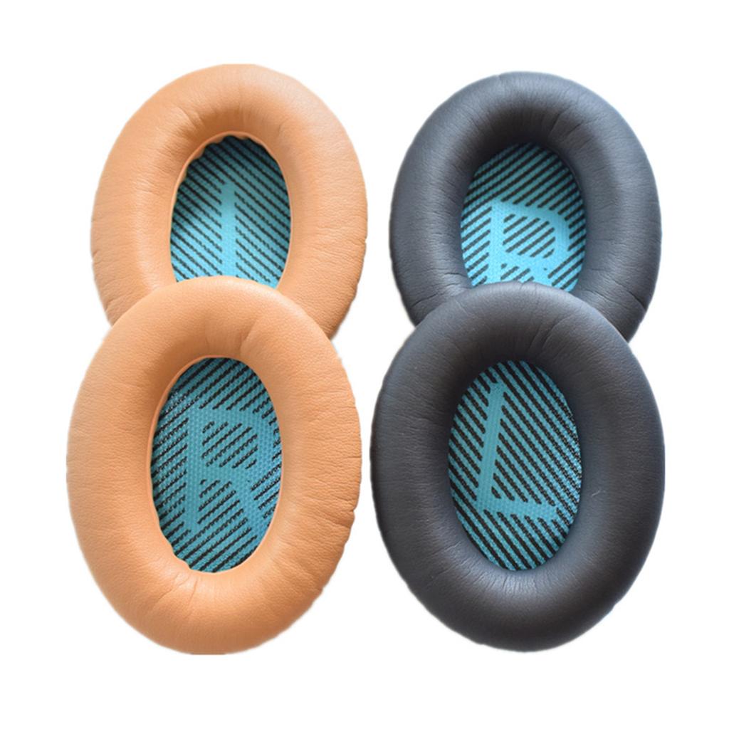 1 Pair Headphones Ear Pad Replacement Ear Cushion Cover Headphone Earpads Compatible with Bose QC15,  QC2, QC25, AE2,