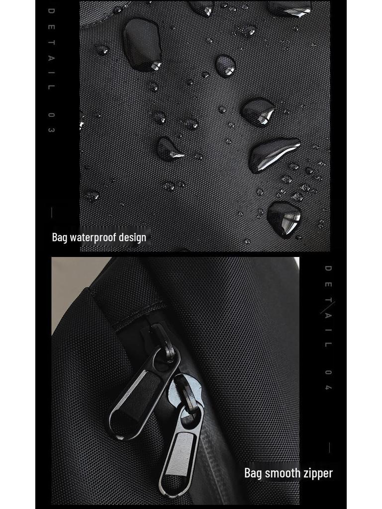 2024 Men's Large Capacity Crossbody & Shoulder Sports Chest Bag