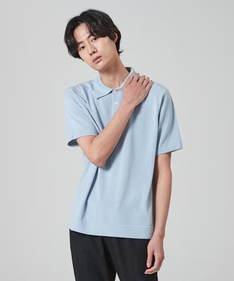 BLOND9 1/2 Summer Collar Knit_Light Blue