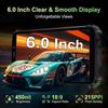 OUKITEL G3 Rugged Smartphone 6300mAh 6" Screen 16GB+128GB Unbreakable Mobile Phone Android 14 13MP Dual SIM 4G/GPS Black