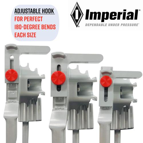 IMPERIAL BBK 370-FH 3 head tube benders 1/4, 3/8, 1/2