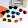 New Children Small Frame Circle Sunglasses Girl Brand Designer Fashion Sun Glasses Cute Baby Sunshade Eyewear UV400