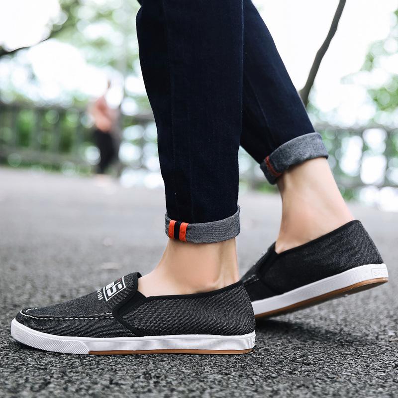 2024 Top Quality New Mens Casual Shoes Canvas Shoes for Men Man Red Black Bule Outdoor Walking Fashion Men's Shoes Men Hjm7