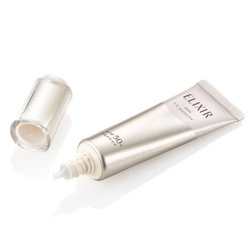 Elixir SUPERIEUR Tagespflege Revolution SP+ 35 ml Farblos Quasi-Medikament UV-Emulsion Morgen Festigkeit Feuchtigkeit SPF50+ PA++++ Alterungspflege Shiseido