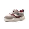 Children's two-tone sports shoes2026New autumn leather casual shoes for boys and girls, trendy running shoes for older children
