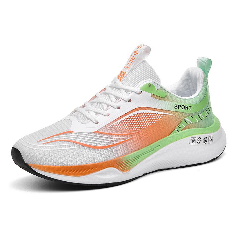 Popular Men's Shoes Carbon Board MD Outsole Shock Absorption Running Shoes Men's and Women's Sports Shoes Men's Breathable Youth Body Test Casual Sh