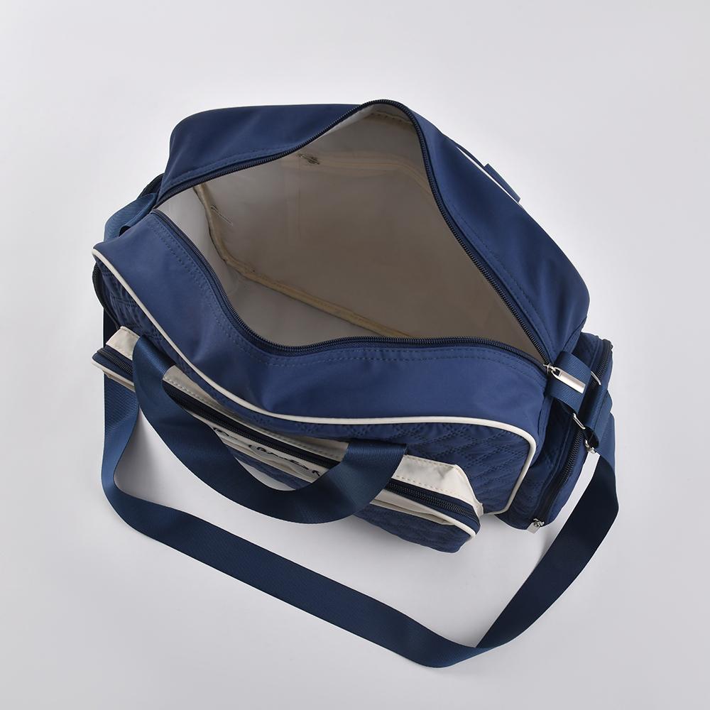 Fashionable And Multifunctional One Shoulder Mommy Bag, Sewing Embroidery, Large Capacity Crossbody Mommy Bag, Hand-Held Diaper