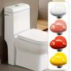 1pc Heart-Shaped Toilet Press Button, Creative Love Heart Design Push Switch for Bathing Room Tools