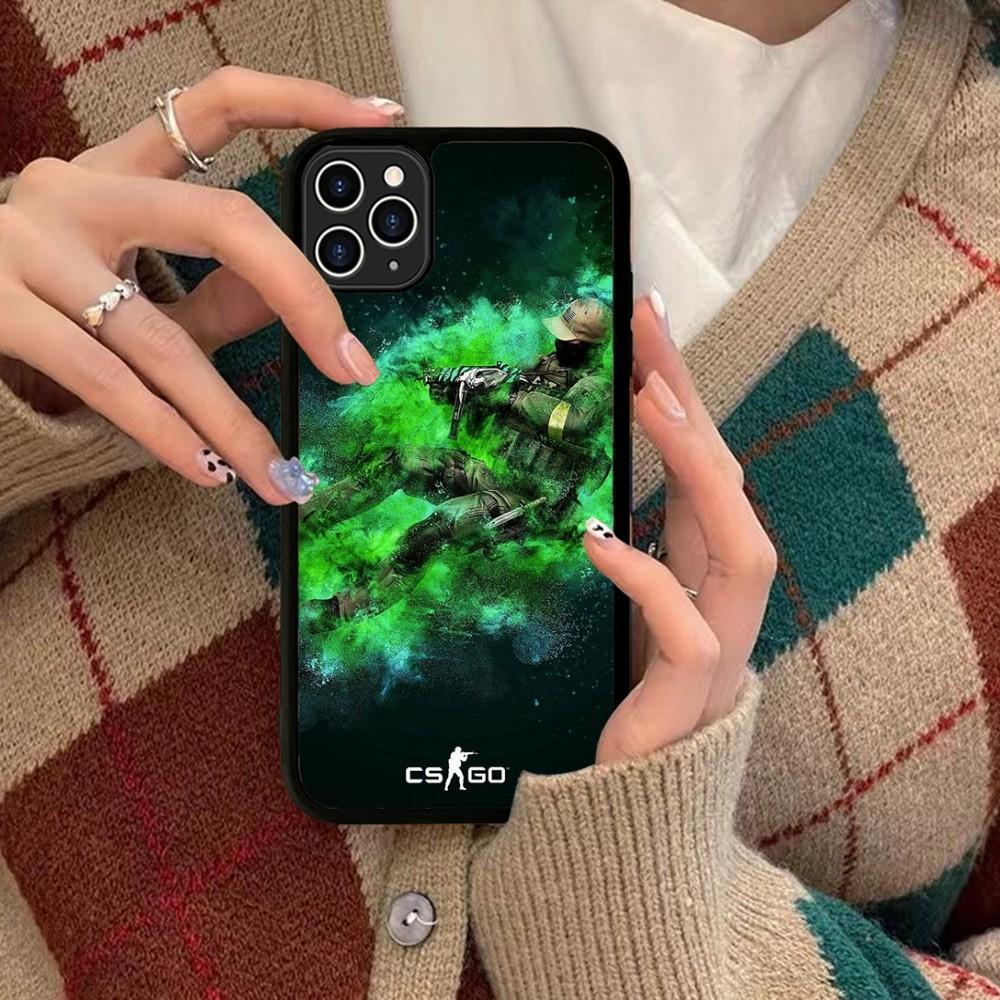 C-Counter-Strike CS Game Phone Case Silicone PC+TPU For For IPhone 11 12 13 14 15 16 Plus Pro Max Cover