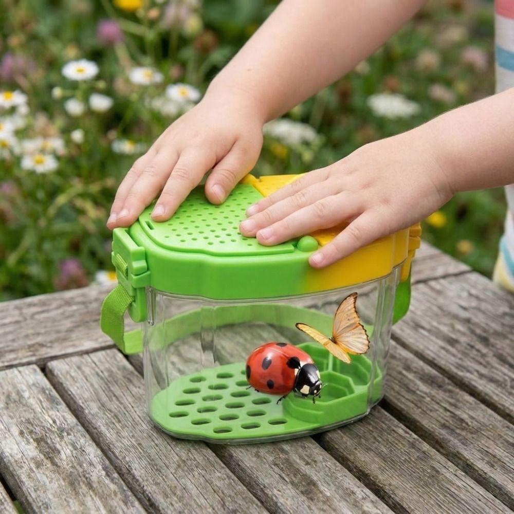 Breathable Insect Observation Box Transparent Insect Catcher Cage  Nature Exploration