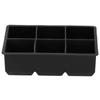 6 Grid Large Ice Cubes Maker Square Ice Cubes Tray Silicone Ice Mold Party Bar Accessories