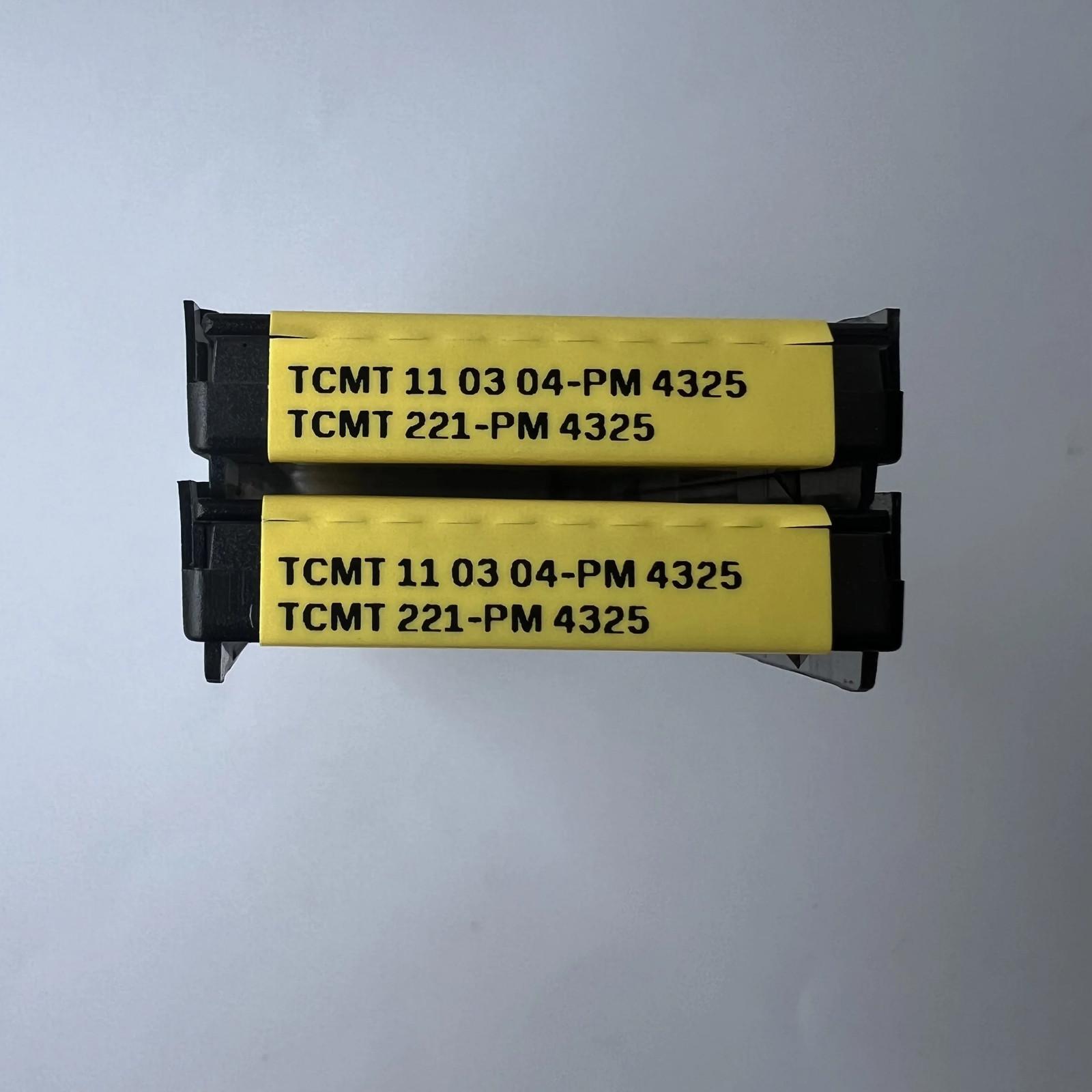 

SANDVIK / TCMT110304-PM 4325 / Industrial indexable Carbide Inserts 10 Pcs