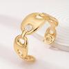 Gold Pig Nose Bracelet - Trendy High-End Fashion Jewelry