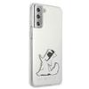 Etui do Samsung Galaxy S21 Plus Karl Lagerfeld Choupette Fun Transparentne